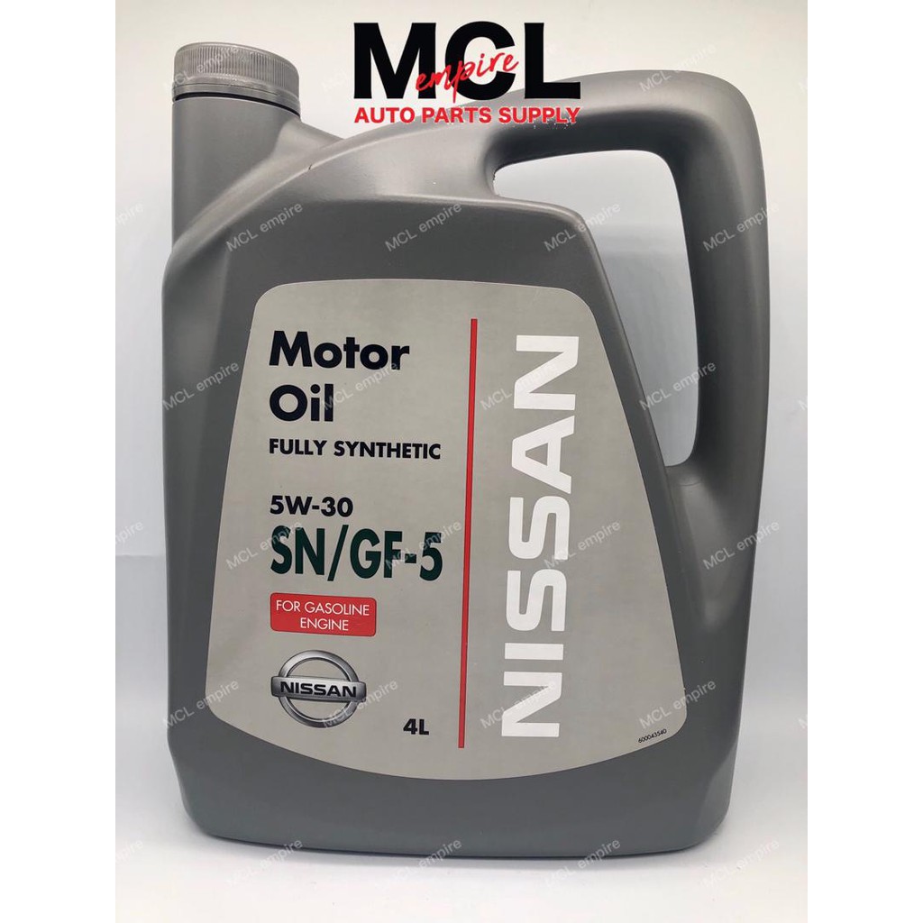 Nissan 5w 30 sn