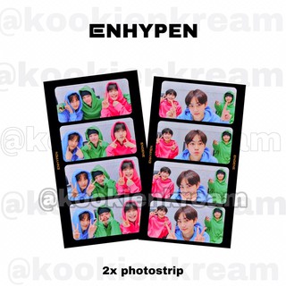 FANKIT ENHYPEN : PHOTOSTRIP X2 KOOKIENKREAM DESIGN | Shopee Malaysia