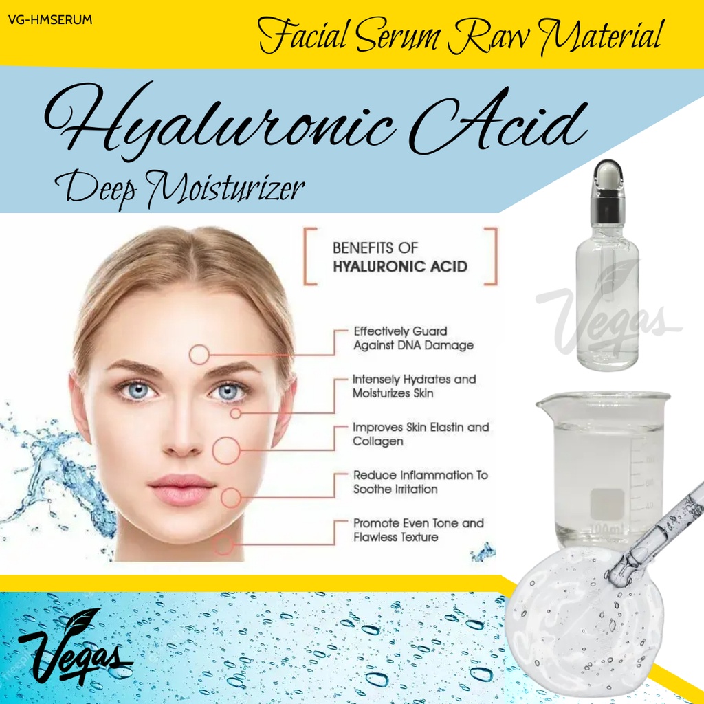 Facial Serum Hyaluronic Acid 100ML/500ML/1000ML | Shopee Malaysia