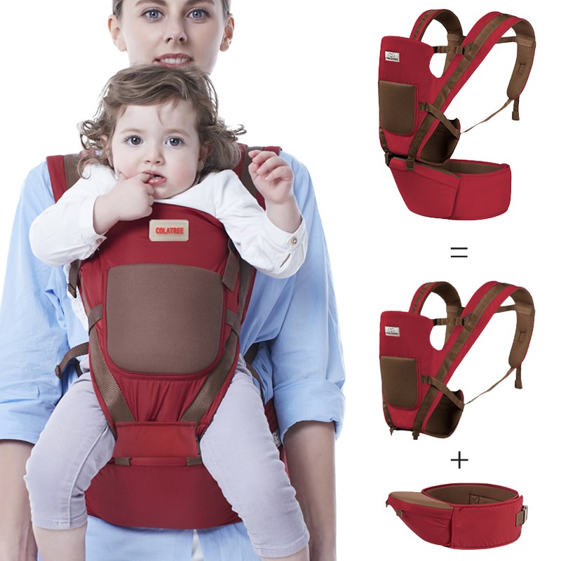 baby in carrier bag