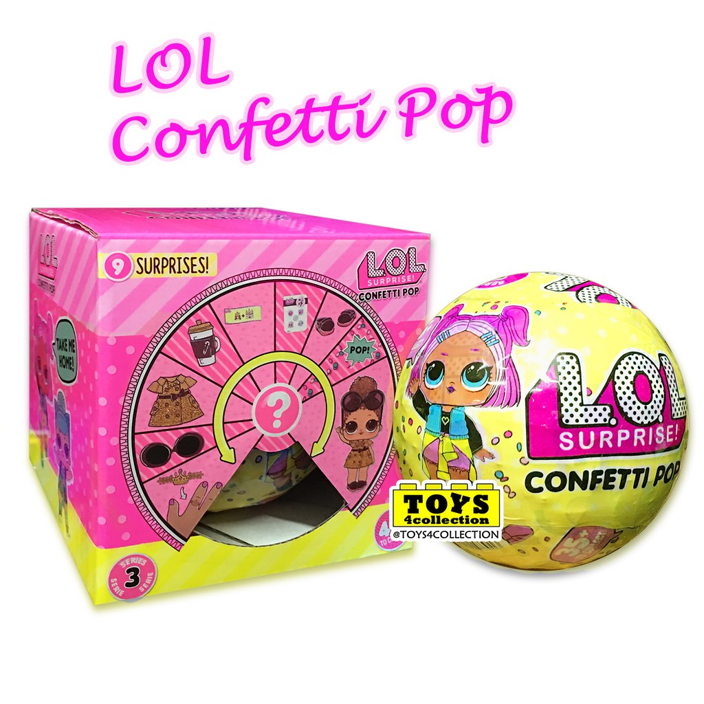 lol surprise dolls confetti pop