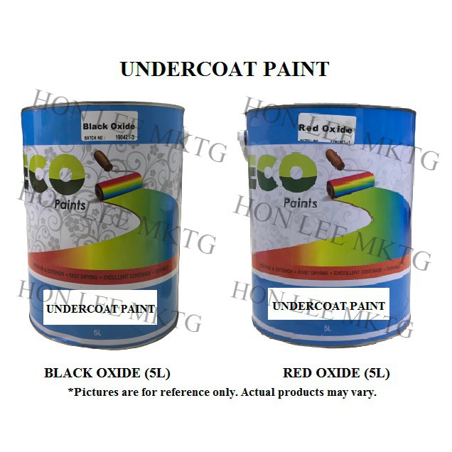 (*READY STOCK*) [5L RED OXIDE / BLACK OXIDE] UNDERCOAT PAINT FOR STEEL Shopee Malaysia
