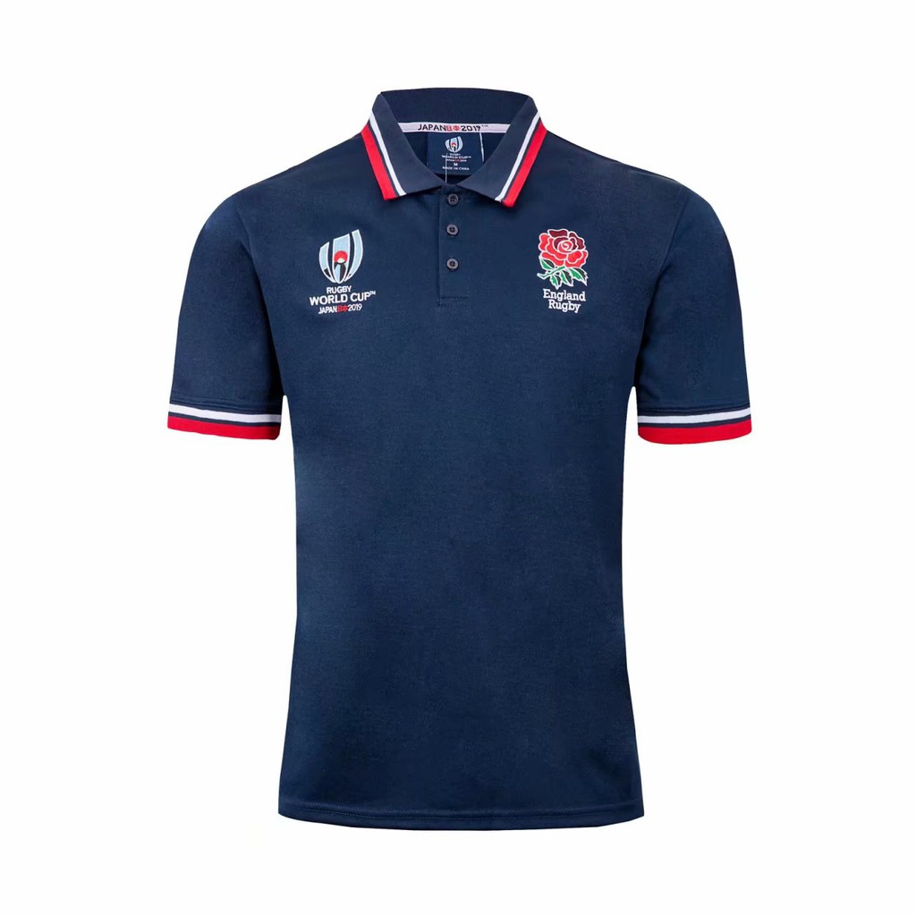 2019 England Rugby World Cup Rugby Jersey T Shirt Training Men