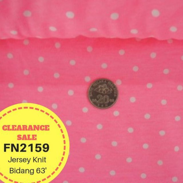 clearance jersey knit fabric