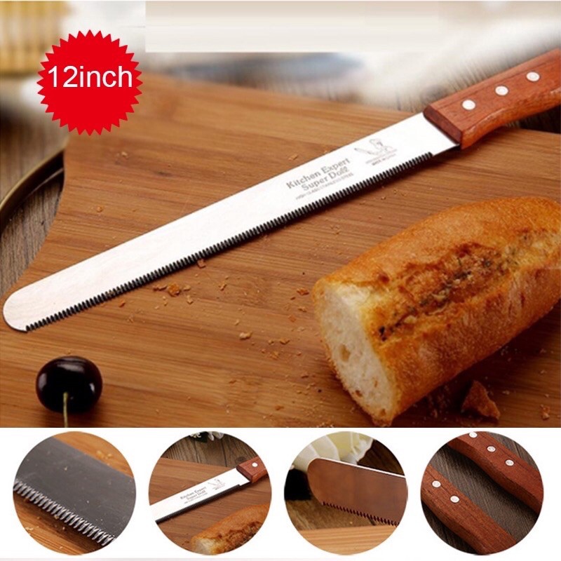 bread knife / serrated knife 30cm / sourdough knife