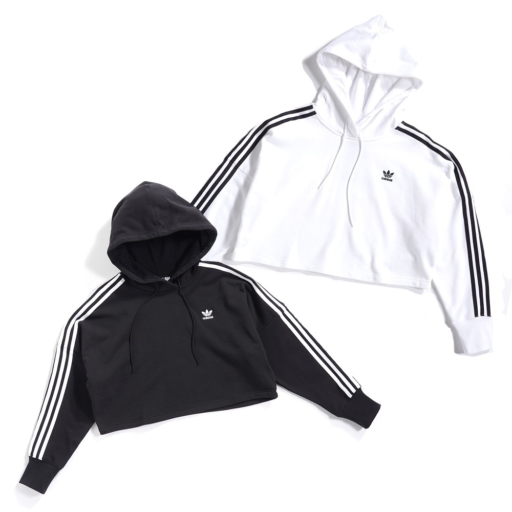 adidas cropped hoodie cheap