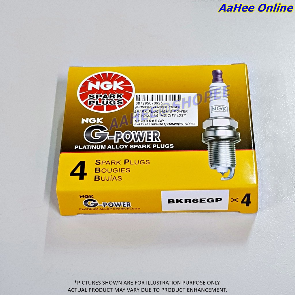 NGK G-POWER BKR6EGP for Waja *Myvi Kembara DVVT Camry 