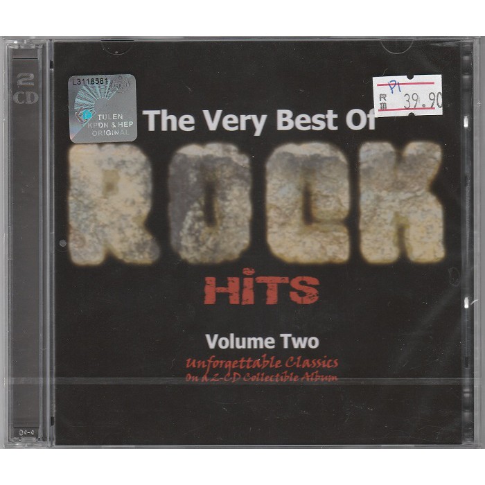 THE VERY BEST OF ROCK HITS VOL 2 ALBUM 2CD ( UNFORGETTABLE CLASSICS ...