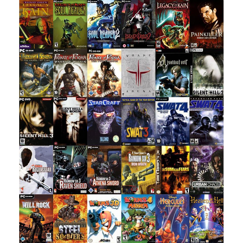PC GAMES ] OFFLINE PC 3000 GAMES | Shopee Malaysia