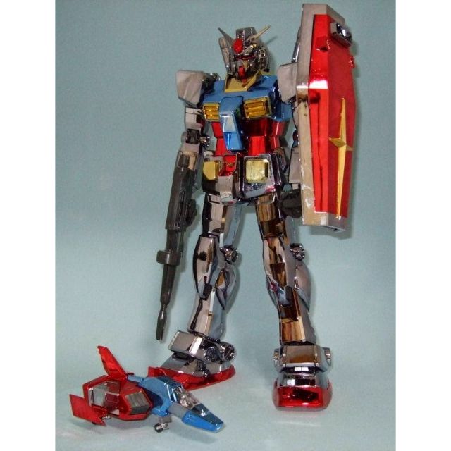 Pg 1 60 Mobile Suit Gundam Rx 78 2 Gundam Chrome Plated Version Shopee Malaysia