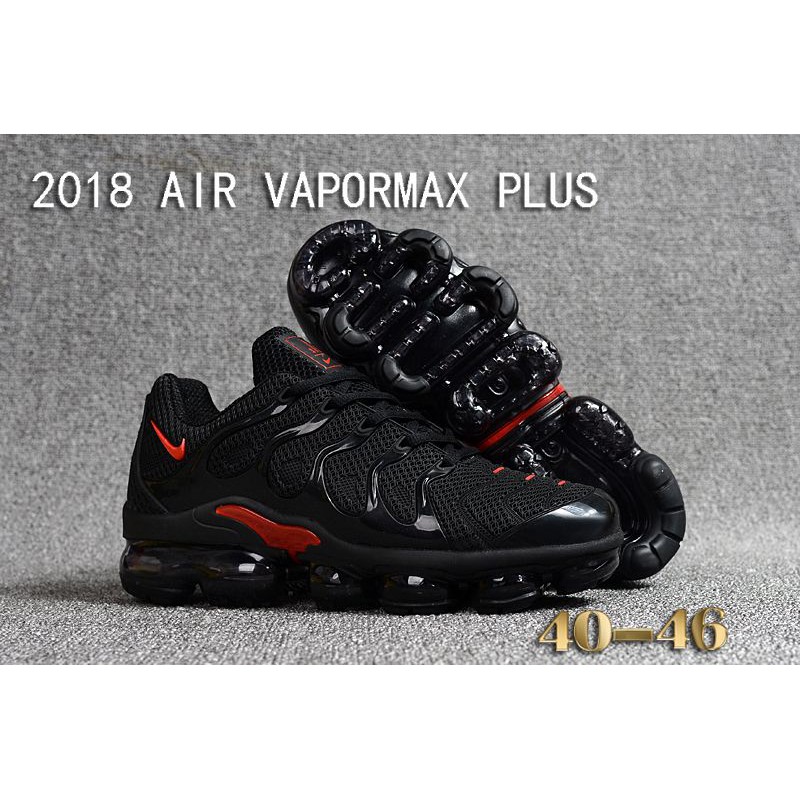 nike air vapormax plus black and red