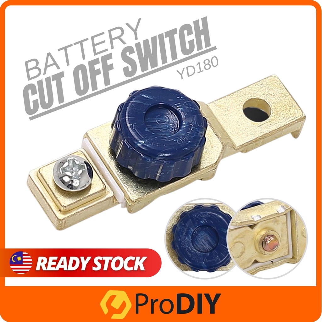 1PCS Motorcycle Battery Power Cut Off Switch Terminal Link Disconnect Car Side Post Battery Disconnect ( YD180 )