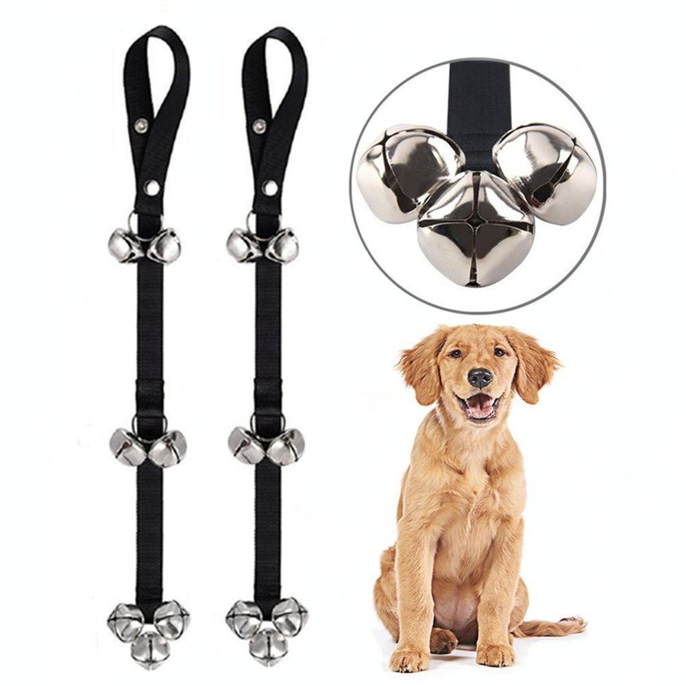 Premium Quality Training Potty Great Dog Bells Adjustable Door
