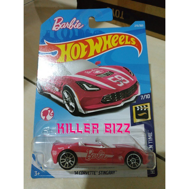 2018 hot wheels barbie corvette