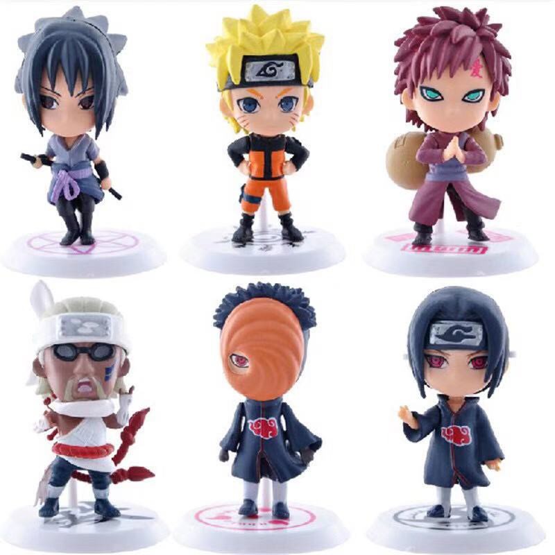 Naruto Shippuden Akatsuki Figure Toys Dolls Model Collectable Happy ...