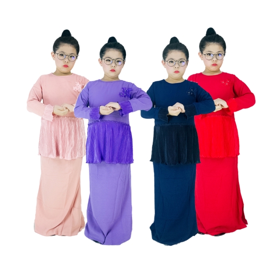 CY W18 540 BAJU  KURUNG MUSLIMAH  SKIRT PASANG BAJU  KURUNG 