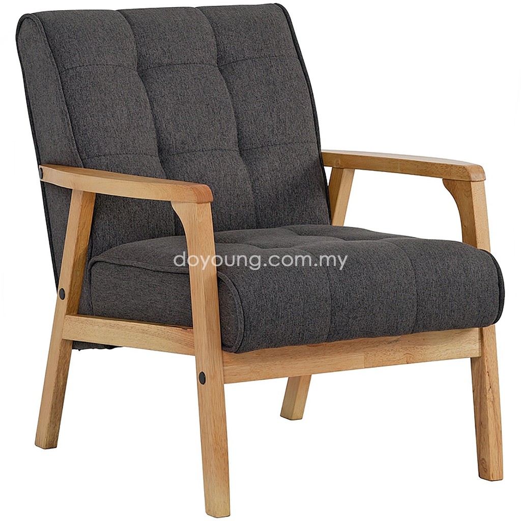 DoYoung MICAH II (65cm Oak) Armchair (FREE Shipping to West Malaysia