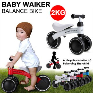 kids push tricycle
