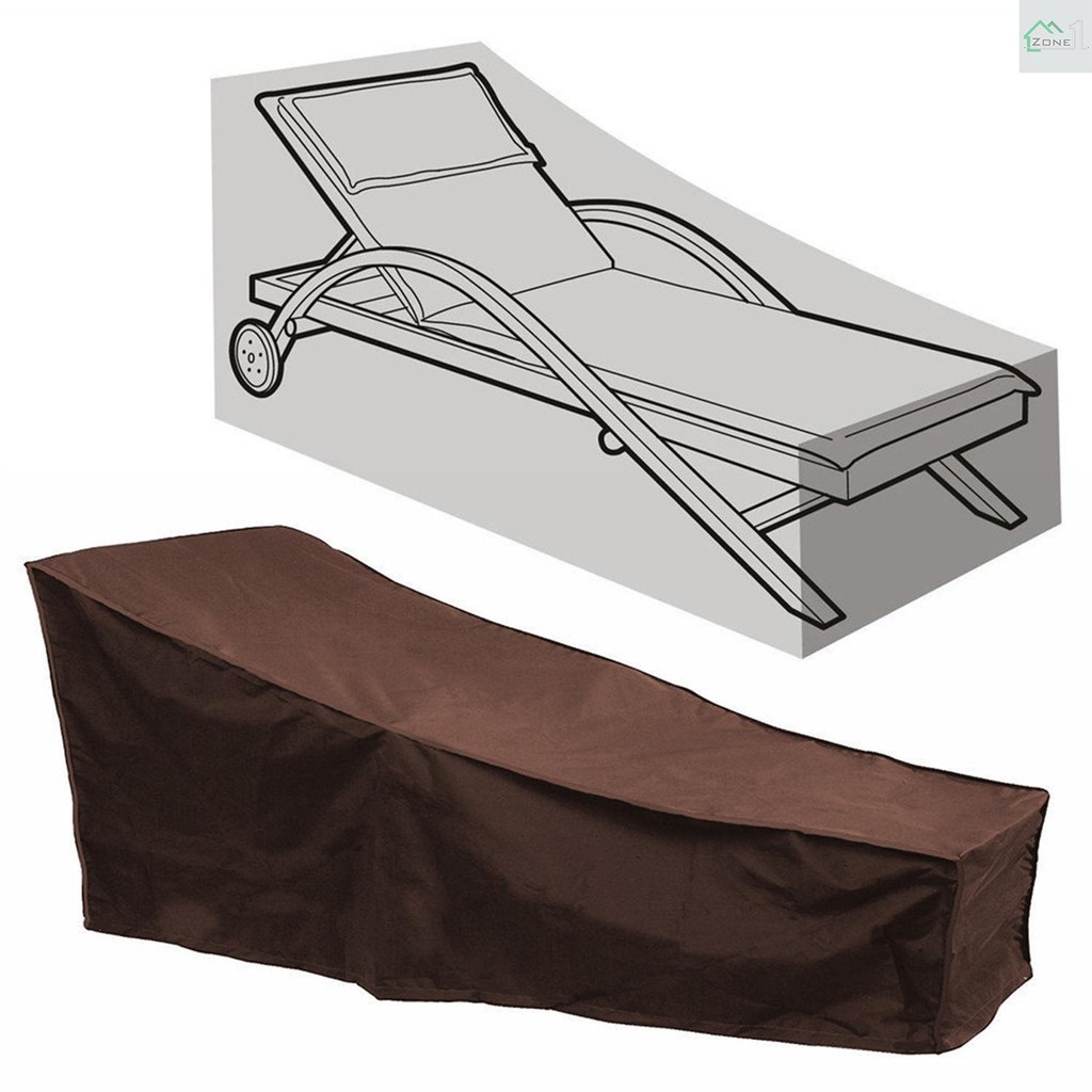 Patio Lounge Chair Cover 420d Chair Top Replacement Sun Shade Cover Waterproof Cover For Outdoor Garden Patio Yard Park Seat Furniture Cover Shopee Malaysia