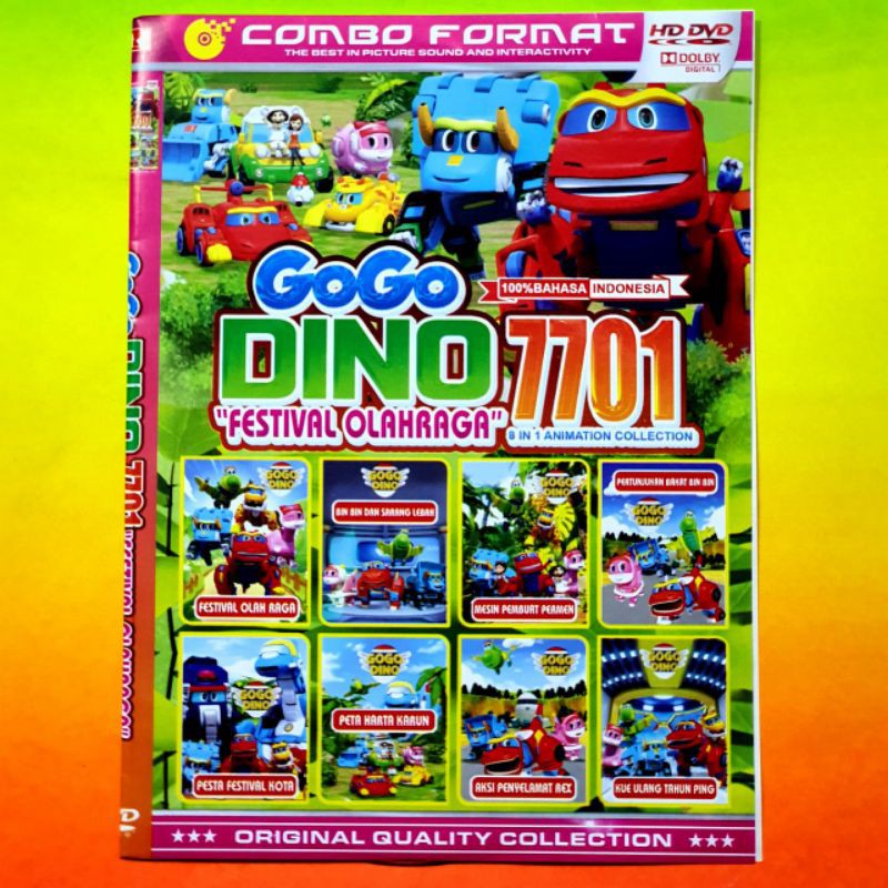 Caset VIDEO FILM Children Cartoon GOGO DINO - Children's FILM - KADO  Children - Children Toys FILM ROBOT | Shopee Malaysia
