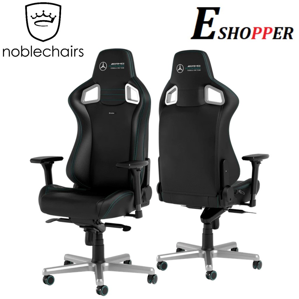 Noblechairs Epic Gaming Chair Mercedes Amg Petronas Motorsport 2021 Edition Shopee Malaysia