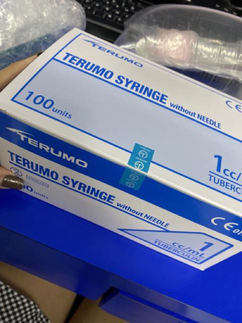 Terumo Syringe 1ml Tuberculin (Slip Tip) Without Needle (100's/Box ...