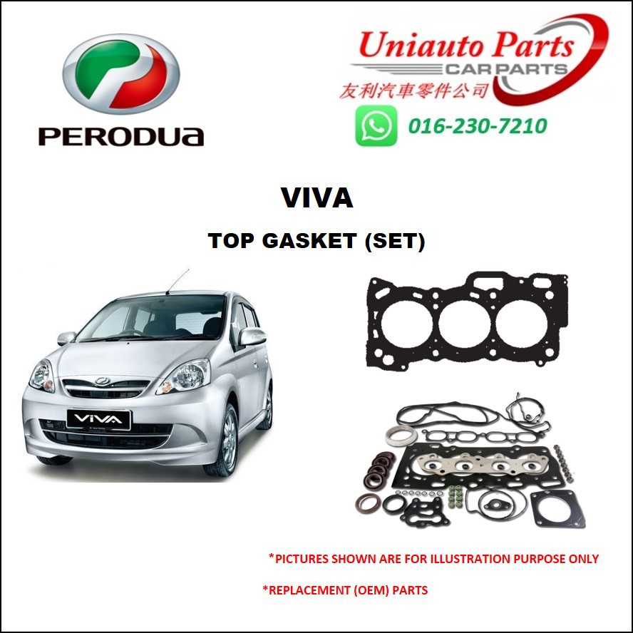 PERODUA VIVA TOP GASKET (SET) Shopee Malaysia
