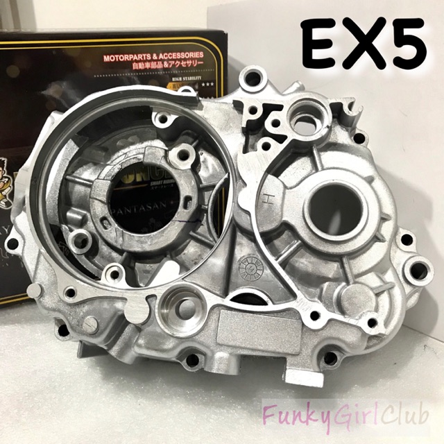 Ex5 High Power Crankcase Cover Lh Kulit Enjin Furious Once Shopee Malaysia