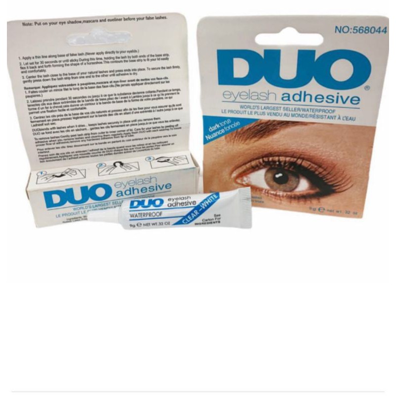 DUO EYELASH ADHESIVE CLEAR EYELASHES GLUE