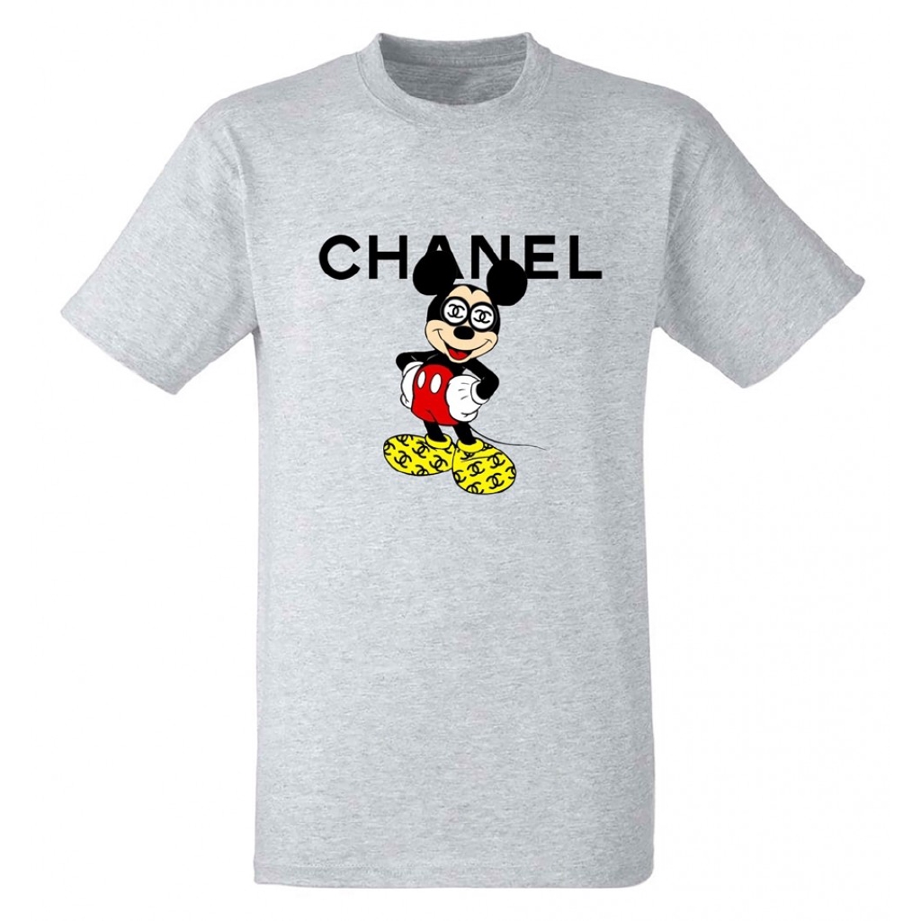 chanel mickey mouse shirt