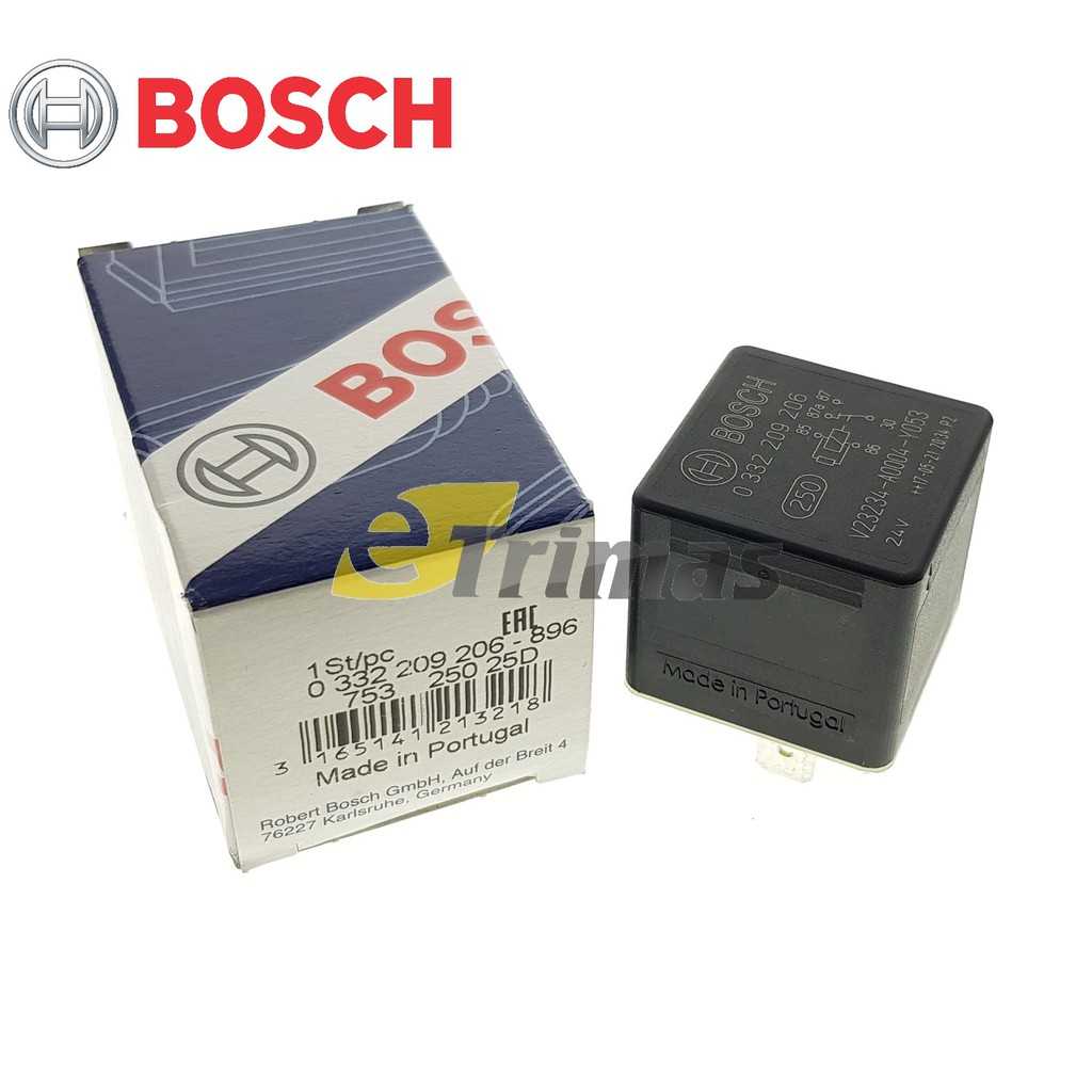 0332209206 Robert Bosch Automotive Miniature Main Current Relay