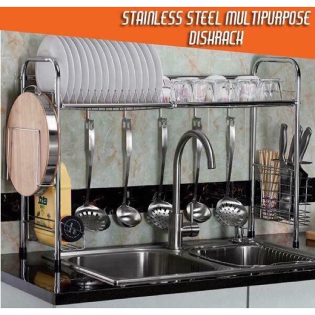 RAK PINGGAN stainless steel 60cm 70cm 80cm 90cm 100cm RAK PINGGAN stainless steel 60cm 70cm 80cm 90cm 100cm