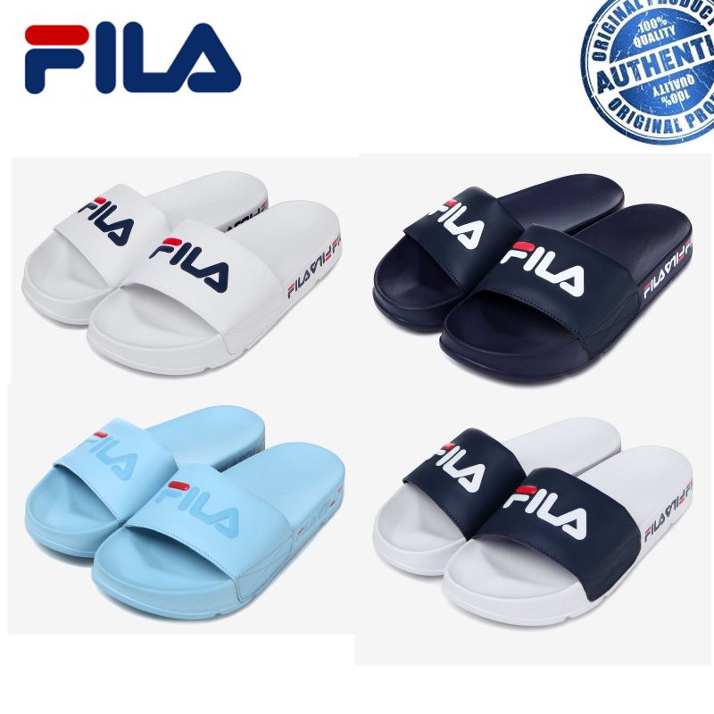 fila slides blue