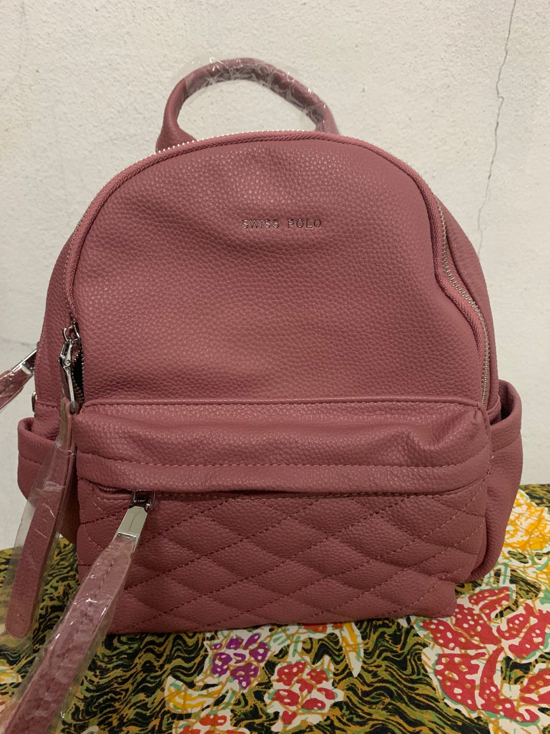 SWISS POLO LADIES BACKPACK HEL 75743 PINK Shopee Malaysia