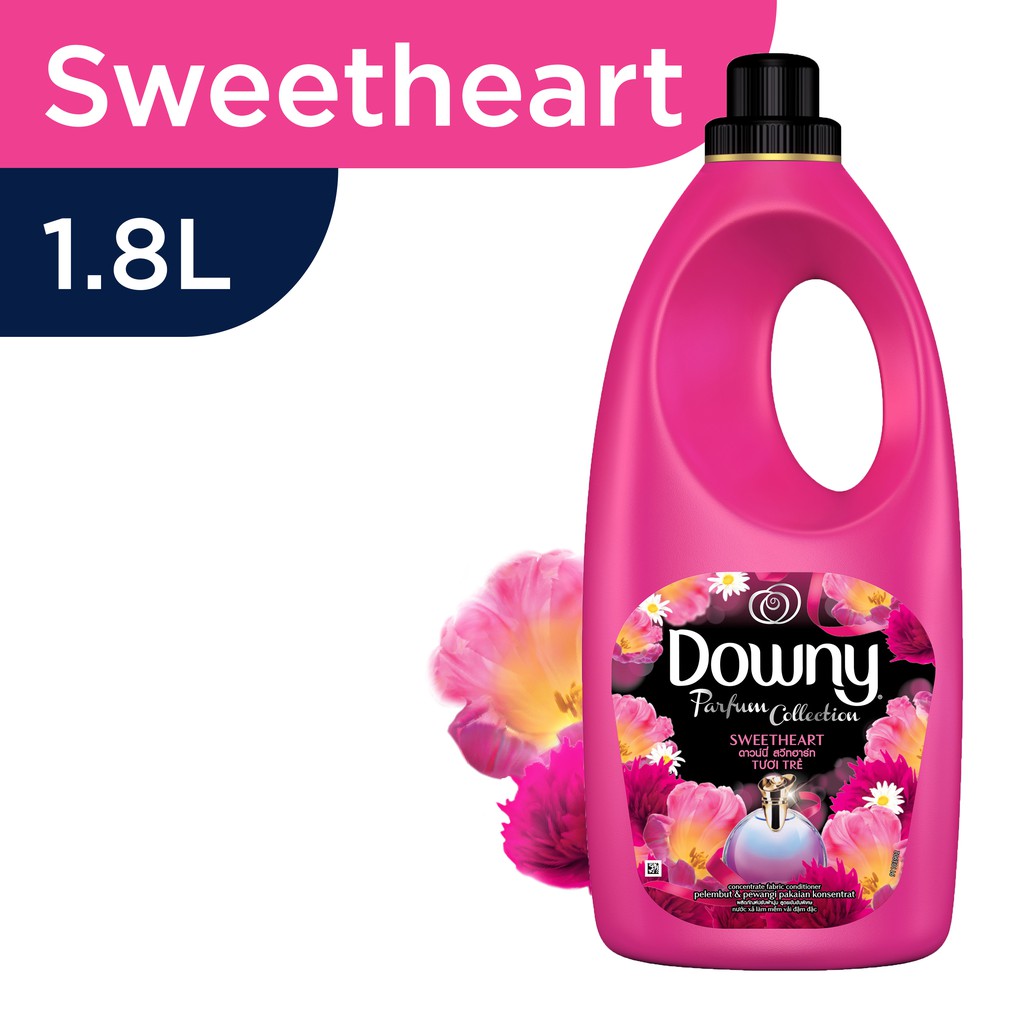 Downy Parfum Collection Sweetheart Concentrate Fabric Conditioner 1.8L  Shopee Malaysia