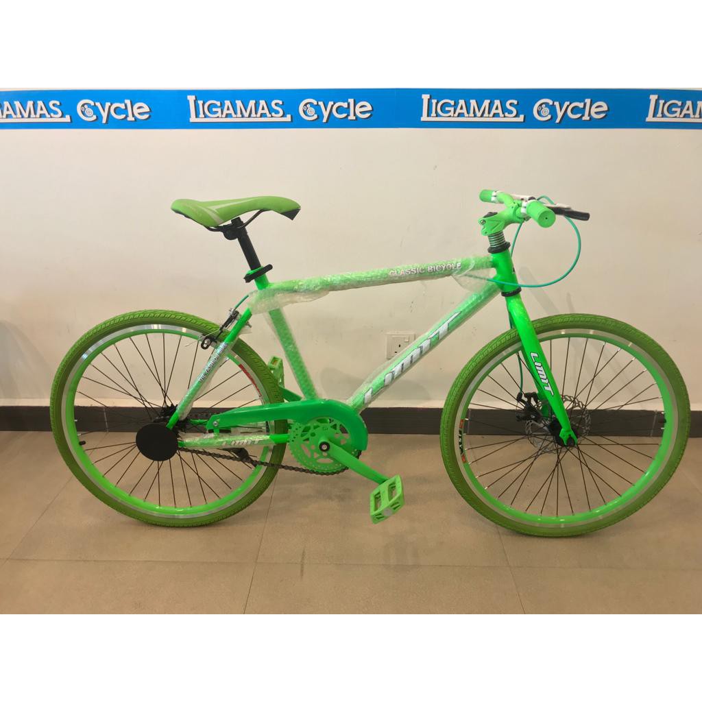 24'' Fixie Bike Limit (Basikal Fixie) Front DiscBrake Shopee Malaysia