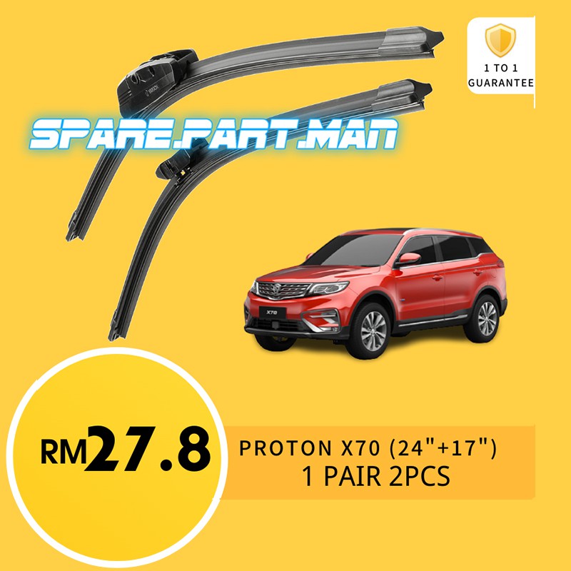 JAPAN TEC Proton X70 Wiper Silicone Car Wiper Blades Car Windshield