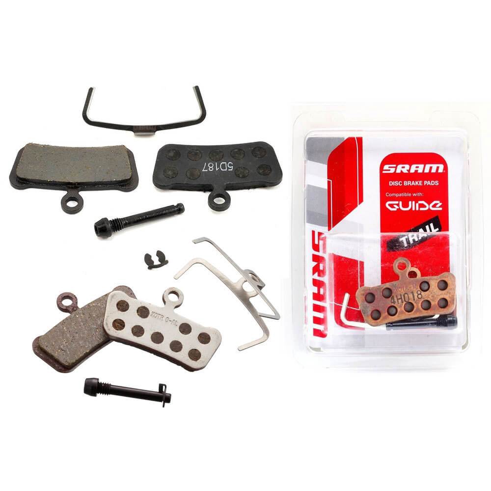 sram guide and avid trail brake pads