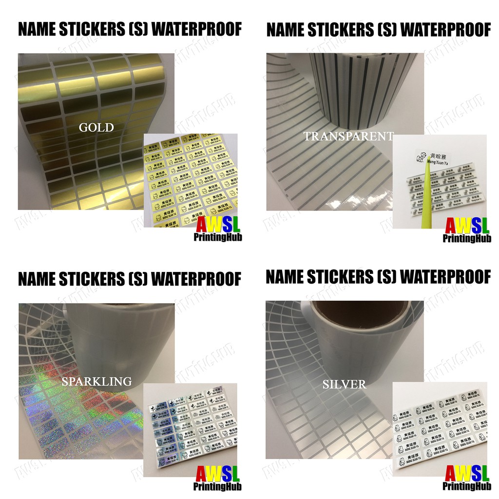 small quantity label printing