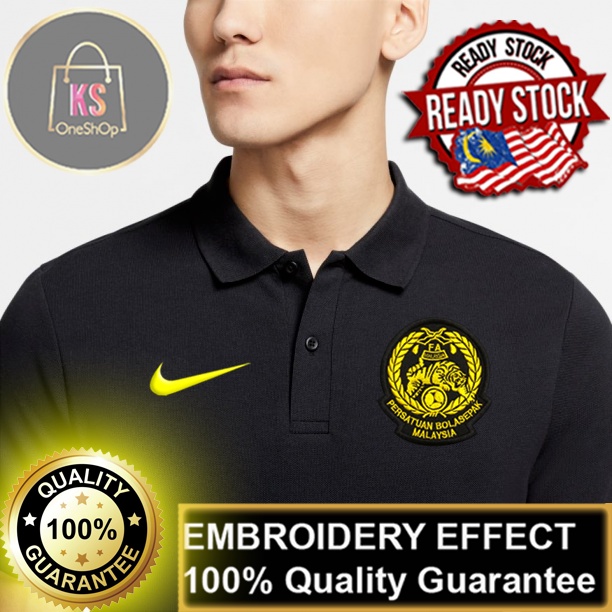 [Ready Stock]Polo T-shirt Malaysia Baru | Harimau Malaya | FAM | Bolasepak | Malaysia National Team