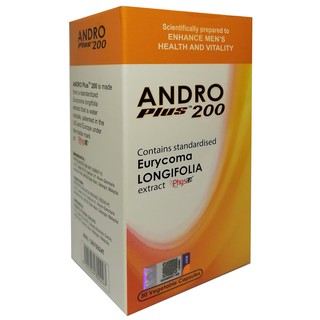 Andro Plus 200 Enhance Men's Health and Vitality (30 tablets) Contains ...