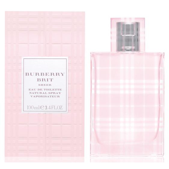 burberry brit sheer eau de toilette natural spray vaporisateur