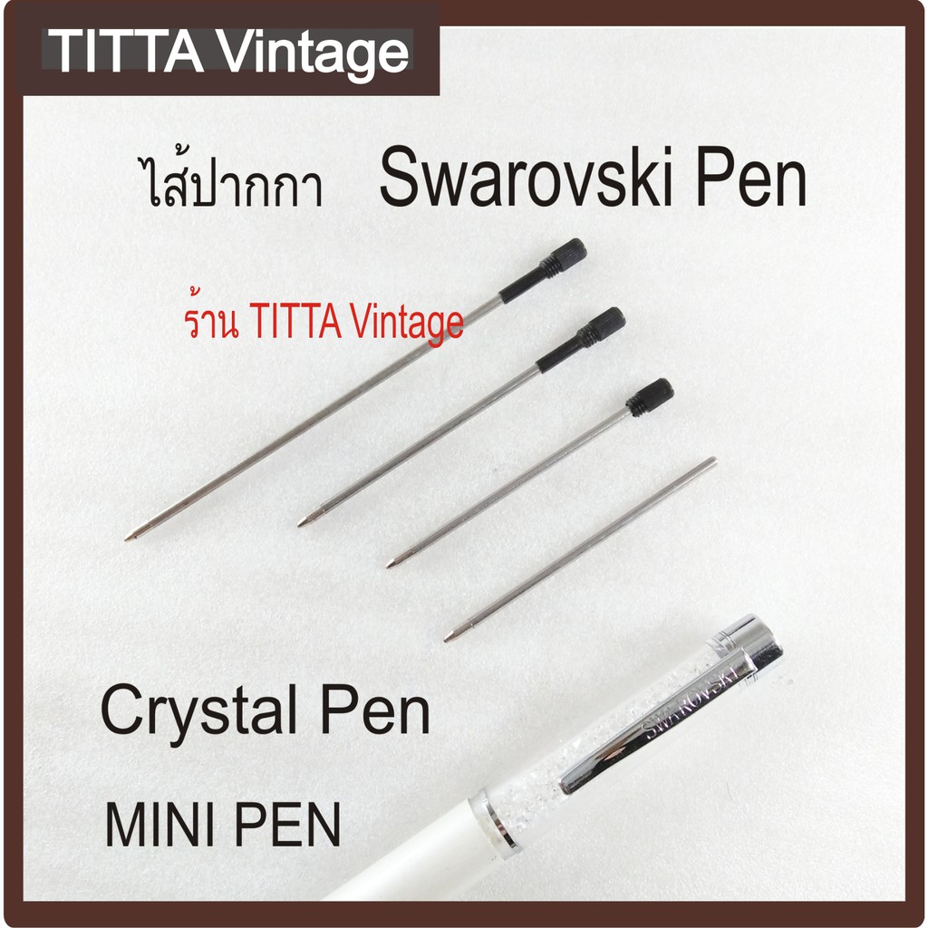 Swarovski Crystal Pen And Mini Refills Shopee Malaysia