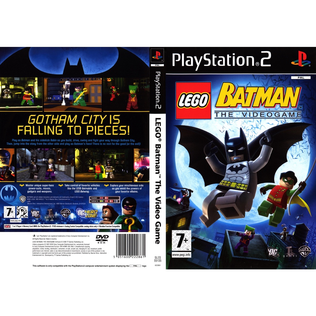 LEGO Batman The Video Game (CD Games PS2)