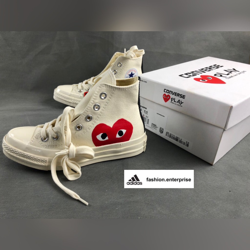 converse x cdg box
