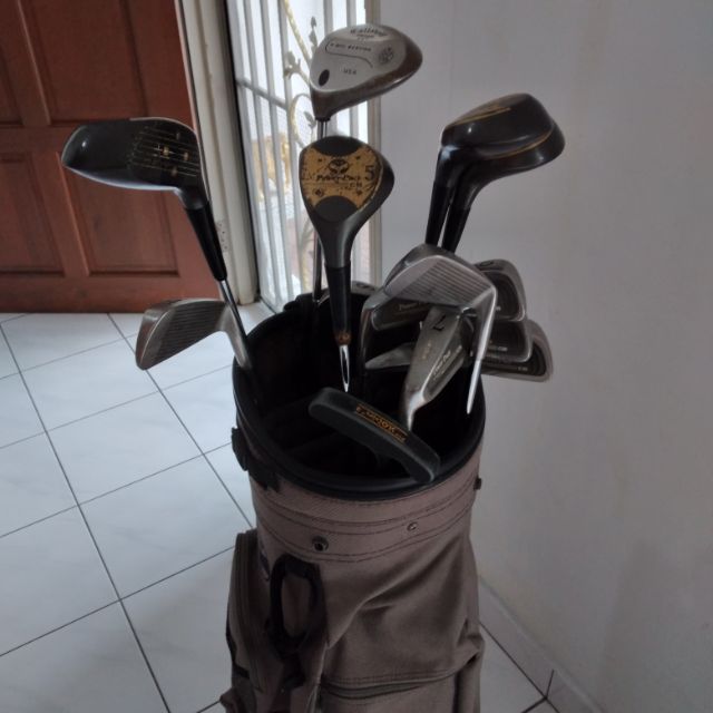 Vintage Used Pgf Left Hander Golf Clubs Callaway Driver Shopee Malaysia