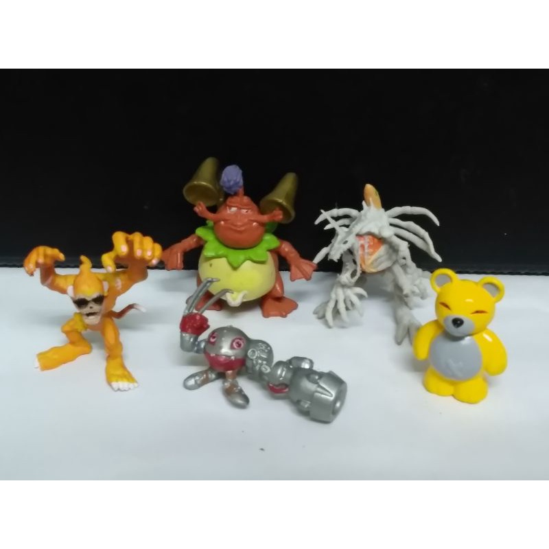 Digimon Figure Gashapon Bandai Etemon, Metal Mamemon, Monzaemon, Skull ...
