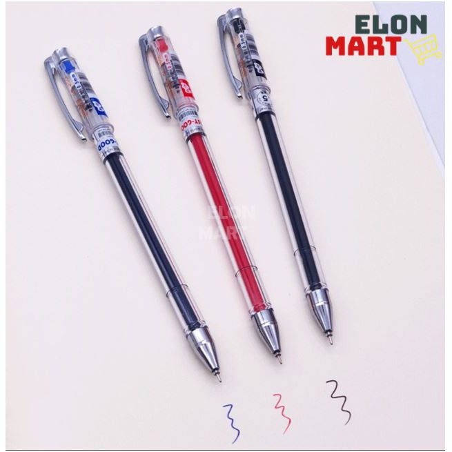 Zhi Xin Test Good G-2501 Gel Ink Pen / ZX-205 Refill ink 0.5mm (Blue /  Black)