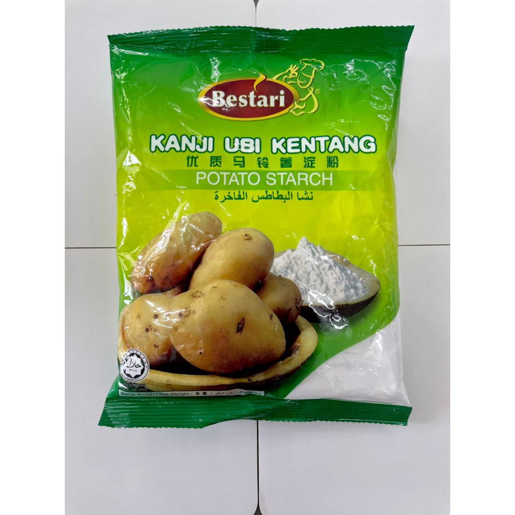 Ready Stock Bestari Kanji Ubi Kentang Tepung Ubi Kentang Potato Starch 马铃薯淀粉 350gm Shopee Malaysia