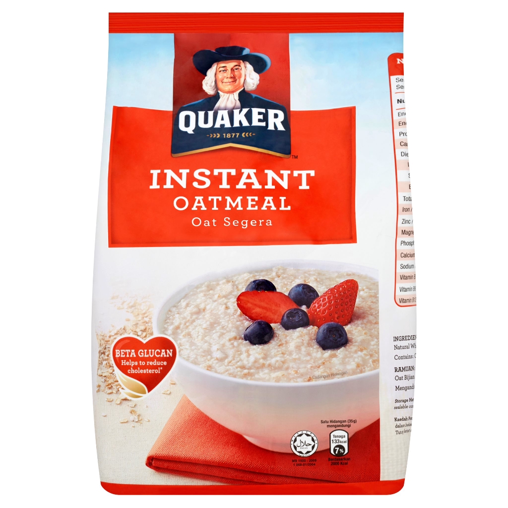 Quaker Instant Oatmeal (800g)